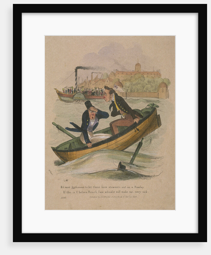 It's most hinfamous to let these here steamers out on a Sunday... by Anonymous