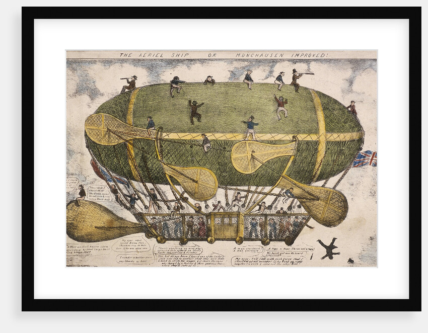 The Aeriel Ship, or Munchausen Improved! by Anonymous