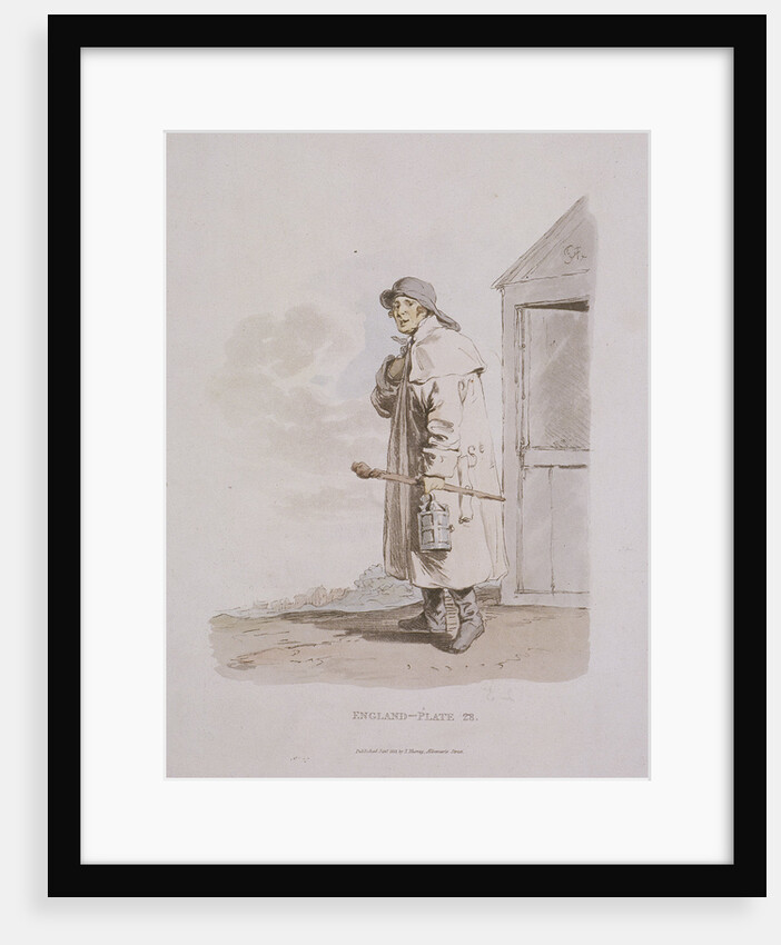 A watchman, Provincial Characters by Anonymous