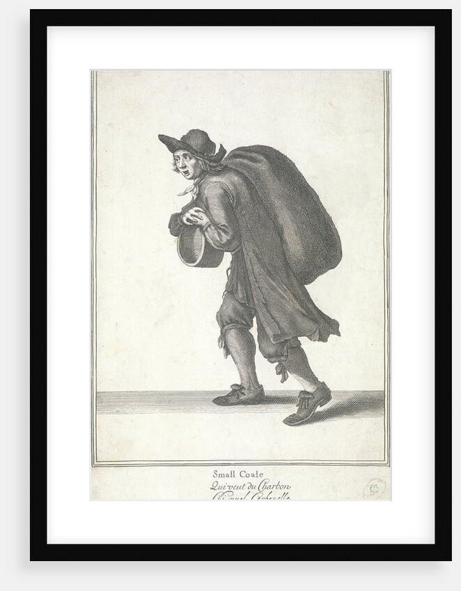 Small Coale, Cries of London, (c1688?) by Pierce Tempest
