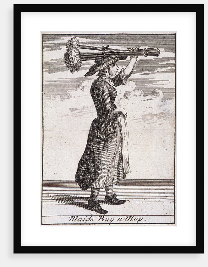 Maids Buy a Mop, Cries of London, (c1688?) by Anonymous