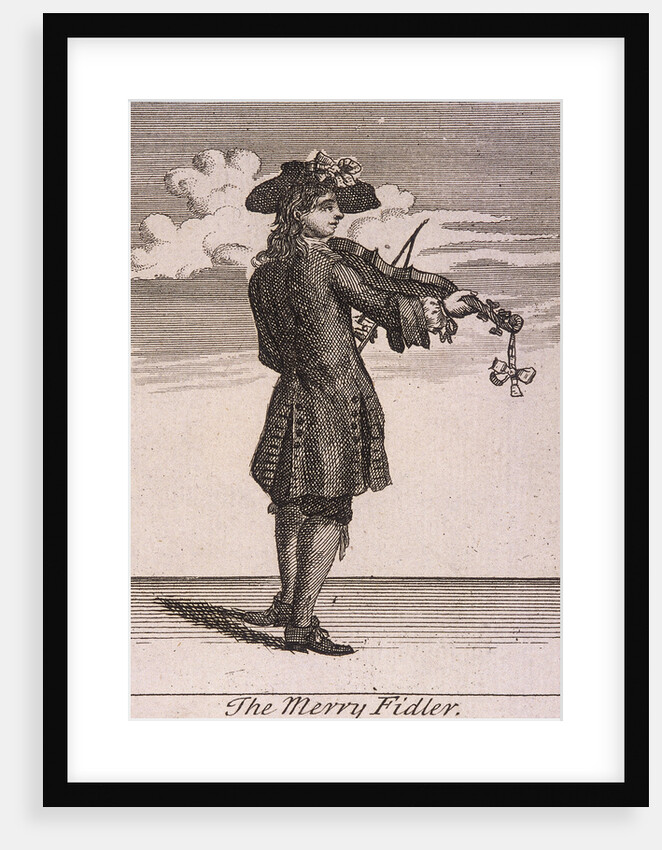 The Merry Fidler, Cries of London, (c1688?) by Anonymous