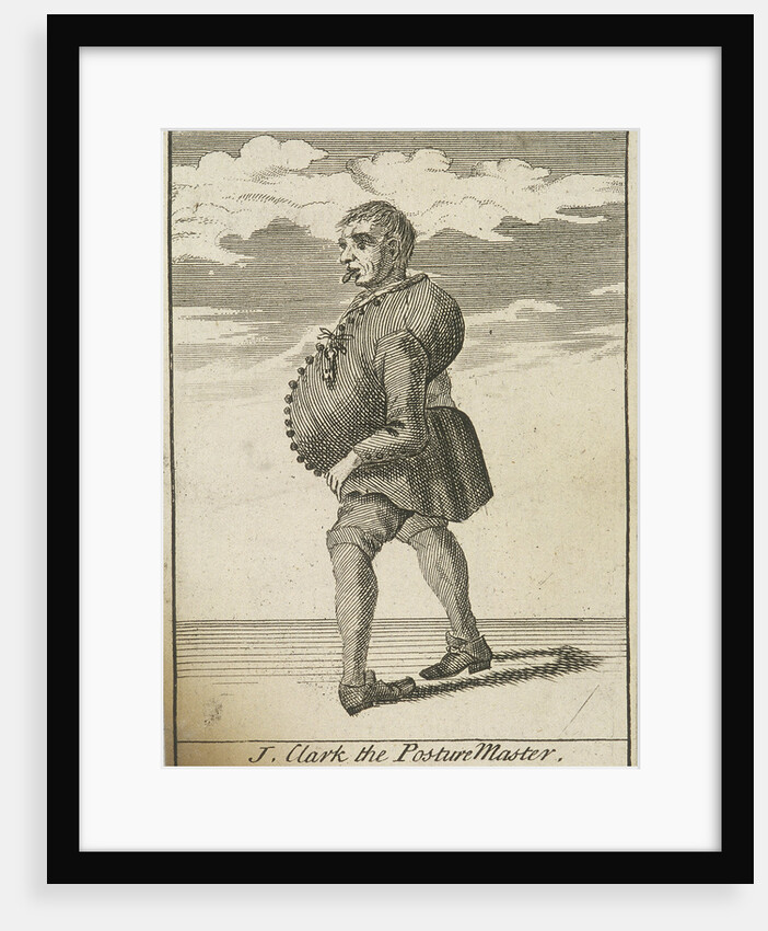 J Clark the Posture Master, Cries of London, (c1688?) by Anonymous