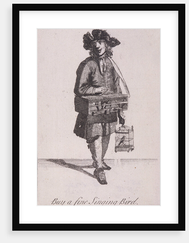 Buy a fine Singing Bird, Cries of London, (c1688?) by Anonymous