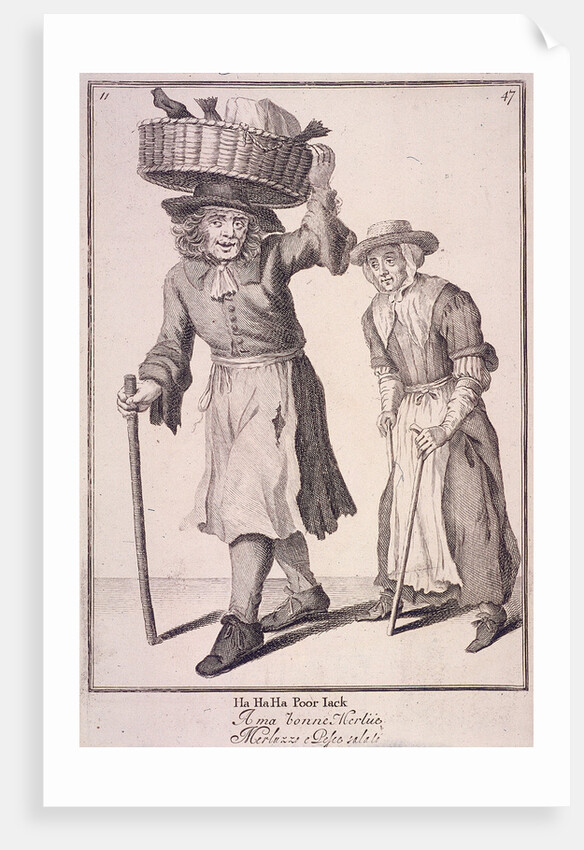 Ha Ha Ha Poor Jack, Cries of London, (c1688?) by Anonymous