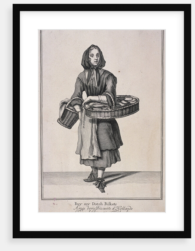 Buy my Dutch Biskets, Cries of London, (1688?) by Anonymous