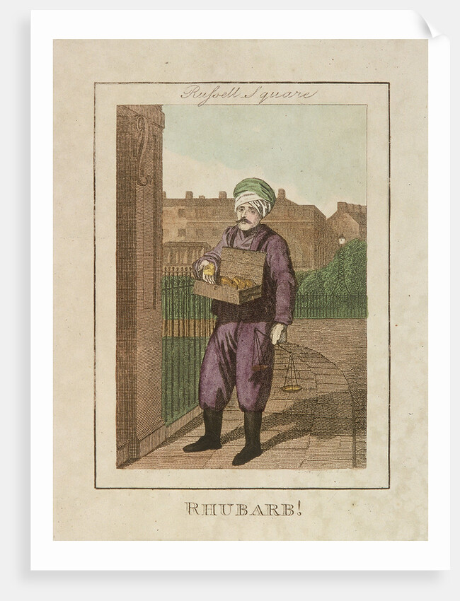 Rhubarb!, Cries of London by Anonymous