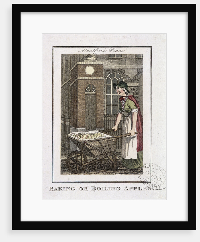 Baking or Boiling Apples, Cries of London by Anonymous