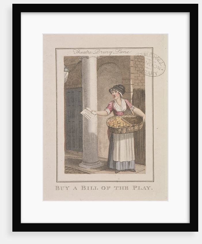 A Bill of the Play, Cries of London by Anonymous