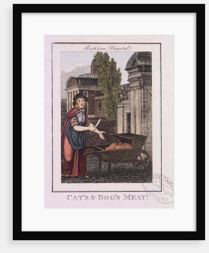 Cat's and Dog's Meat!, Cries of London by Anonymous