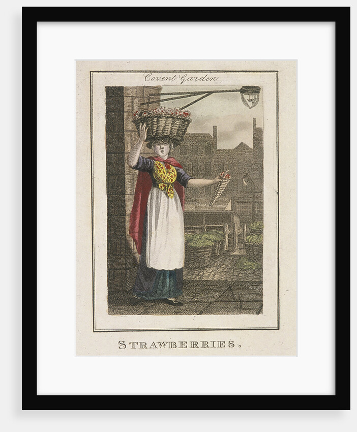 Strawberries, Cries of London by Anonymous