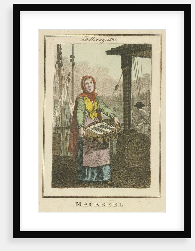 Mackerel , Cries of London by Anonymous