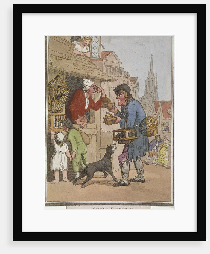 Buy a Trap, a Rat Trap, buy my Trap, plate I of Cries of London by H Merke