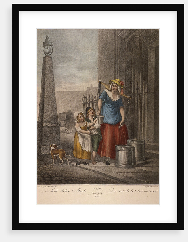 Milk below Maids, Cries of London by Anonymous