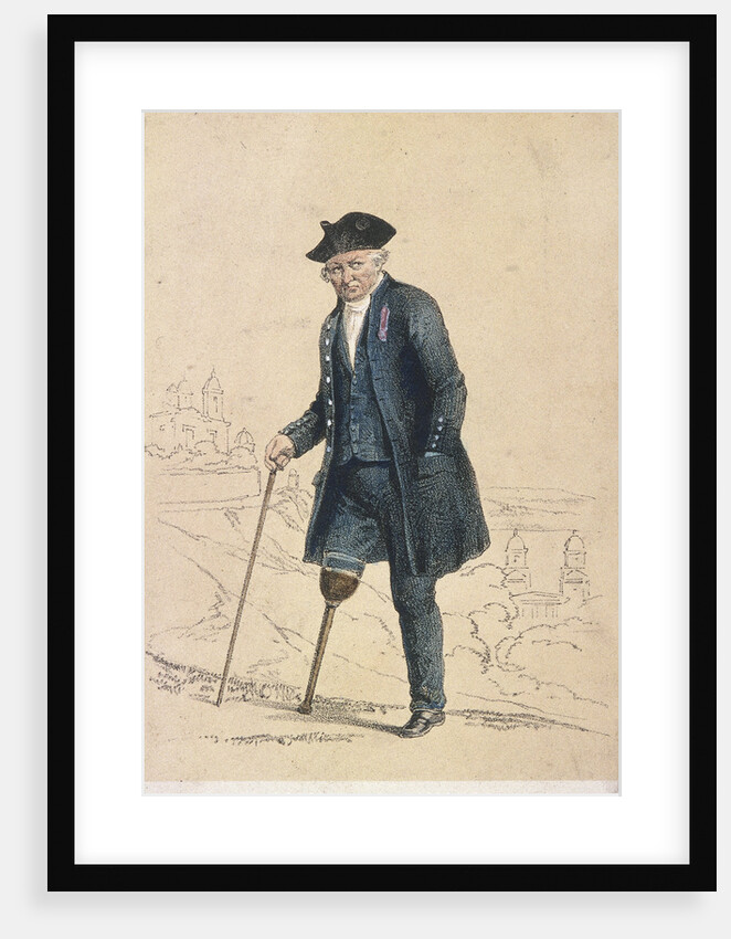 A Greenwich pensioner with one leg by Day & Son