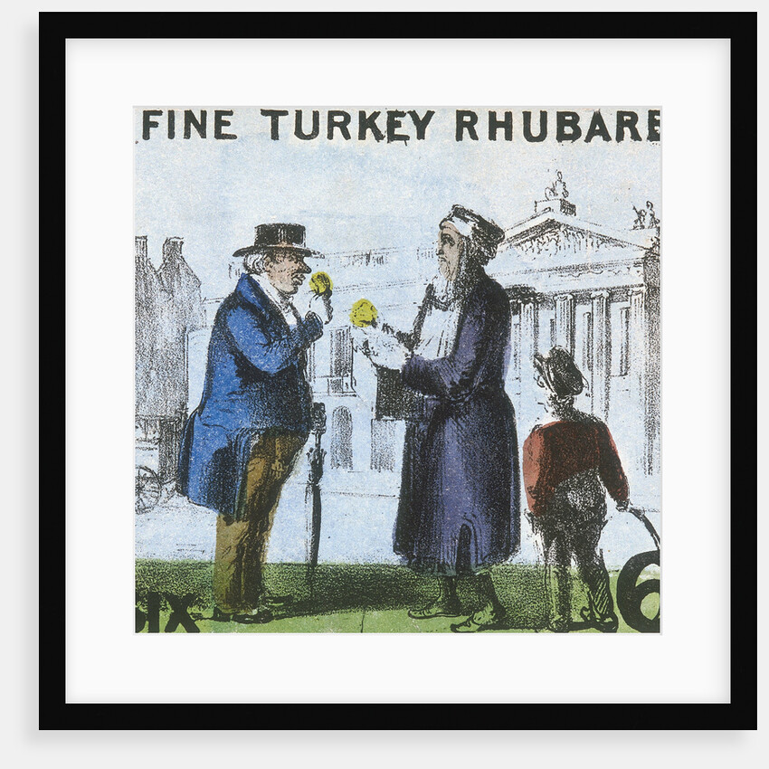 Fine Turkey Rhubarb!, Cries of London by TH Jones