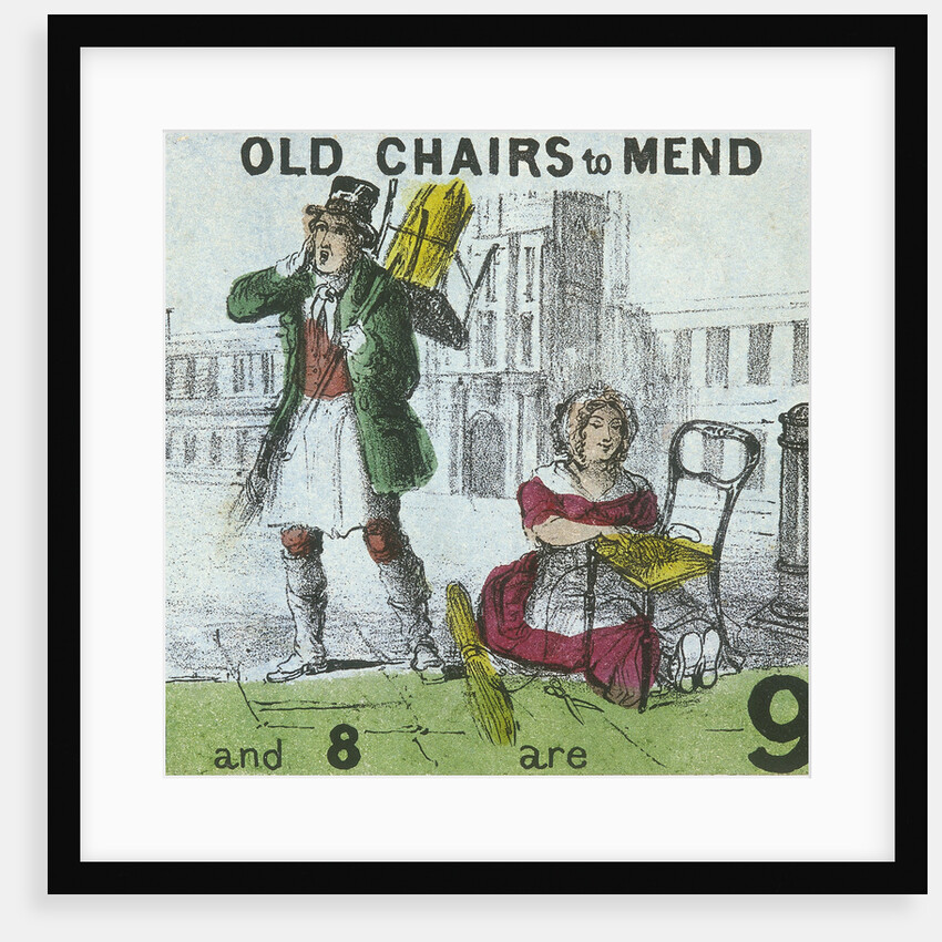 Old Chairs to Mend, Cries of London by TH Jones
