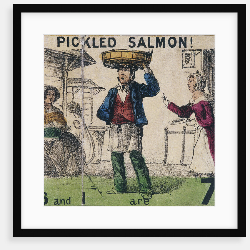 Pickled Salmon!, Cries of London by TH Jones