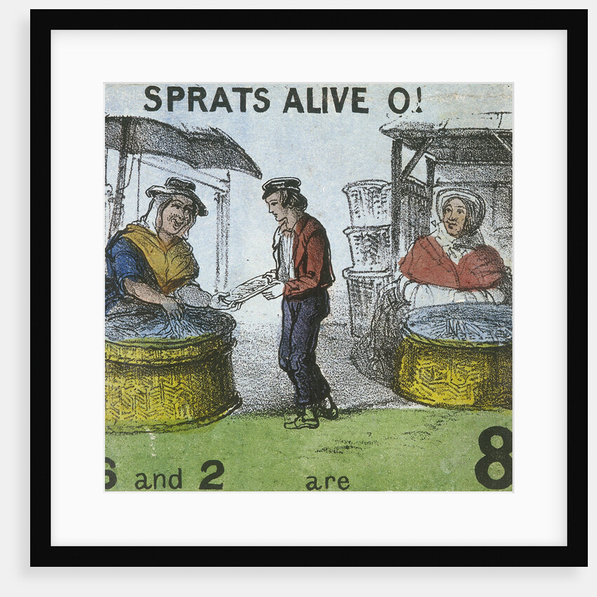 Sprats Alive O!, Cries of London by TH Jones