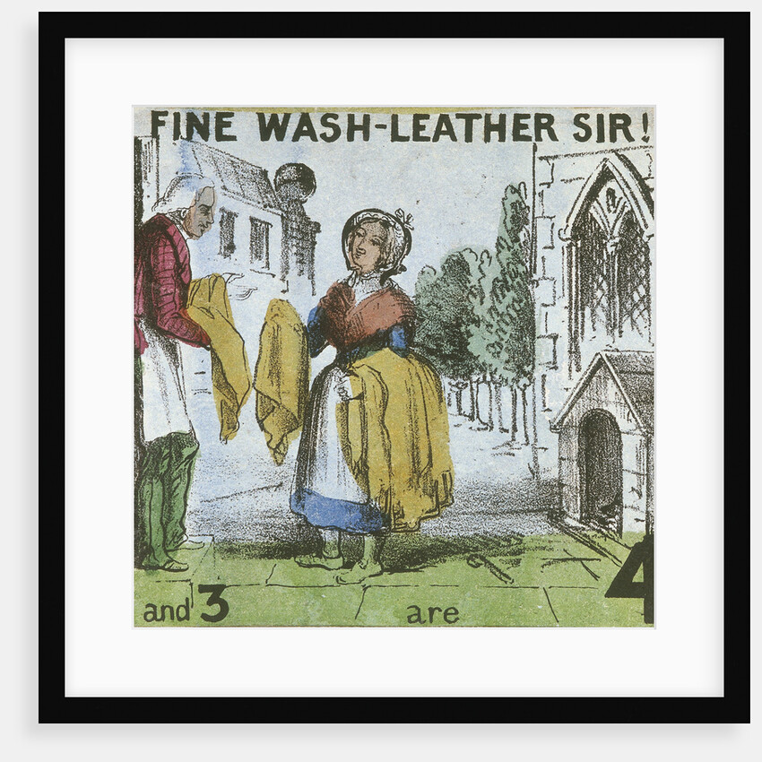 Fine Wash-leather Sir!, Cries of London by TH Jones