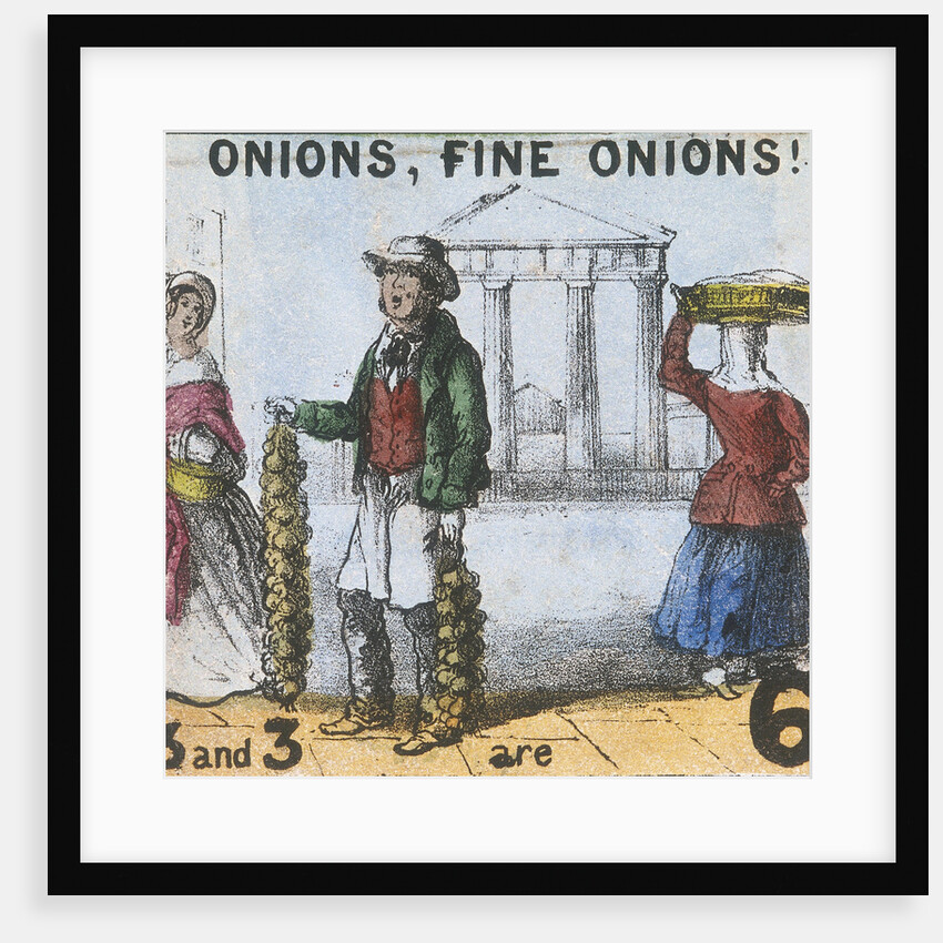 Onions, Fine Onions!, Cries of London by TH Jones