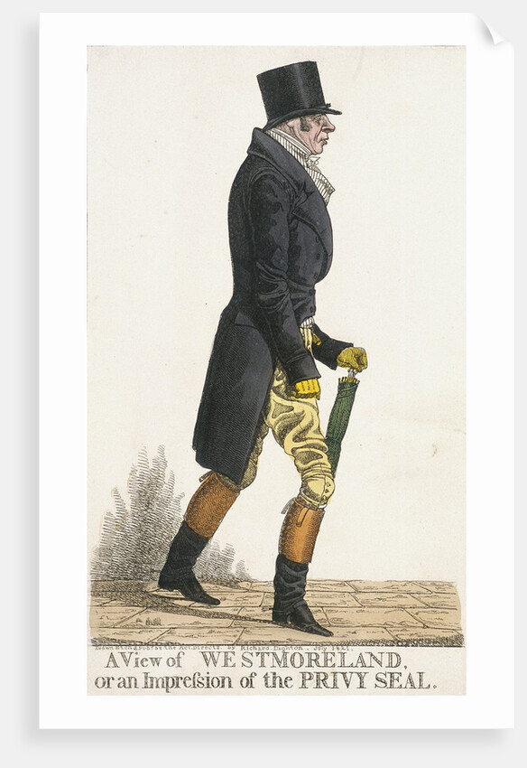 A View of Westmoreland, or an Impression of the Privy Seal by Richard Dighton