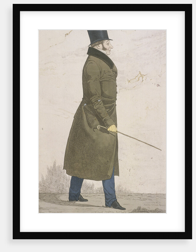 A View of Burghersh by Richard Dighton