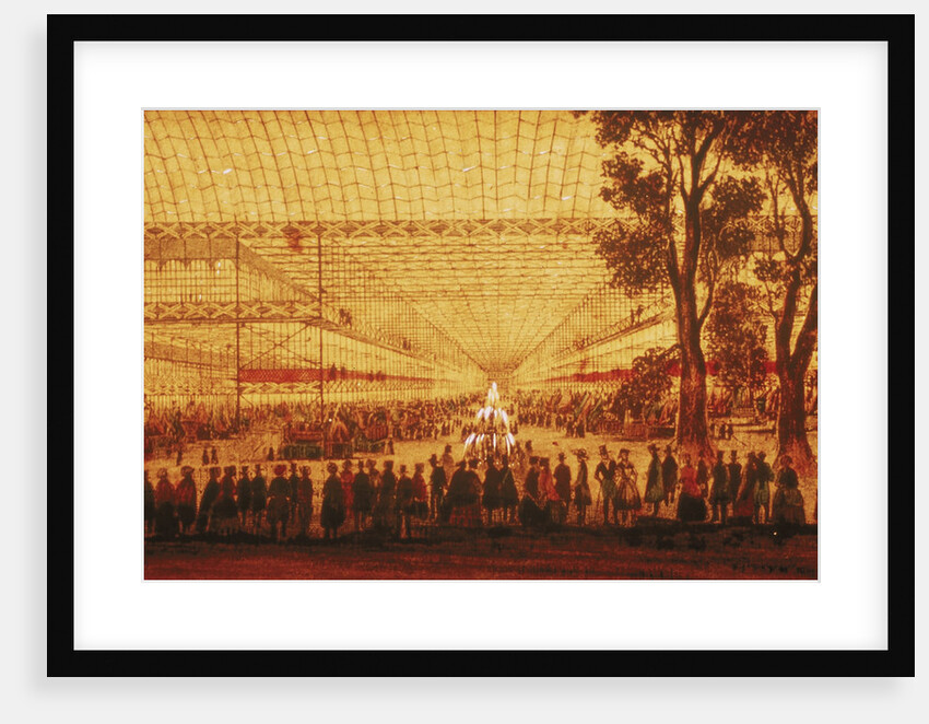Interior view of Crystal Palace by Anonymous