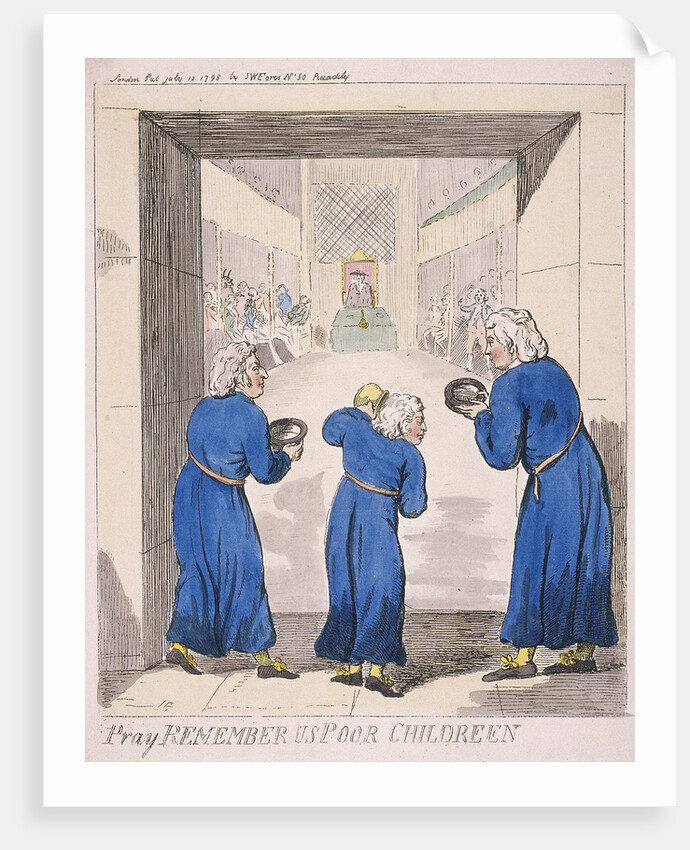 Pray remember us poor children by Isaac Cruikshank