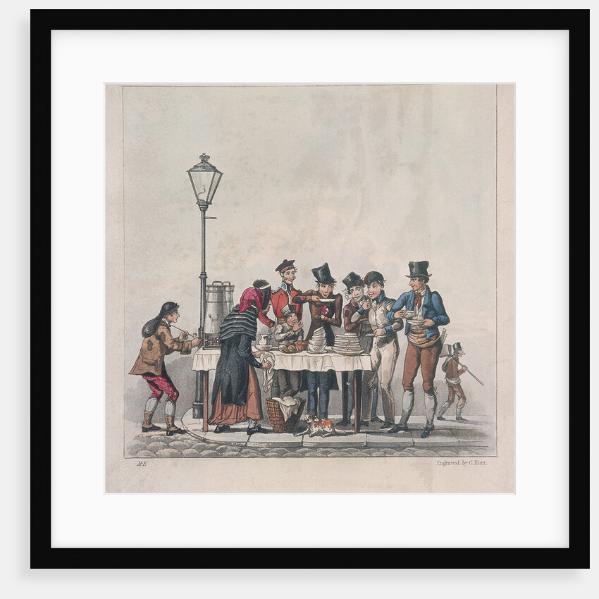Street Breakfast, London by G Hunt