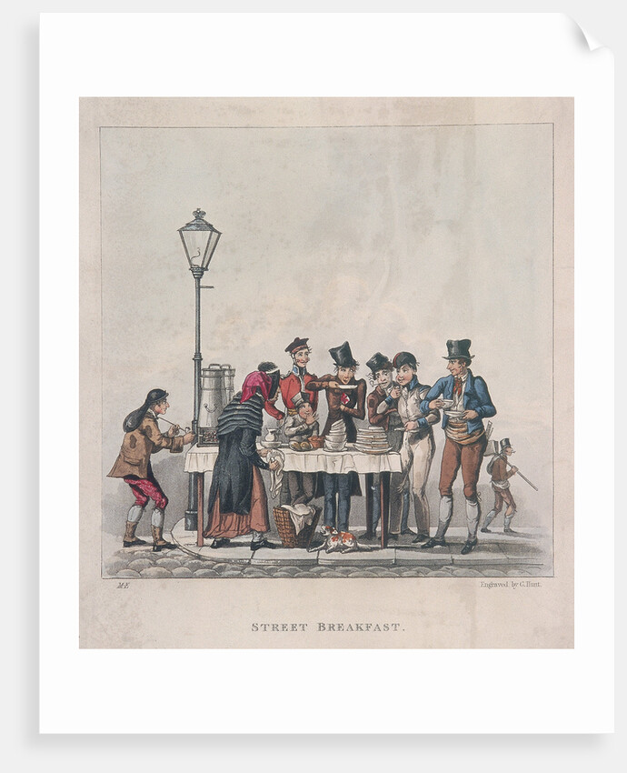 Street Breakfast, London by G Hunt
