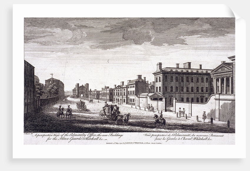 Admiralty, Whitehall, London by Laurie & Whittle