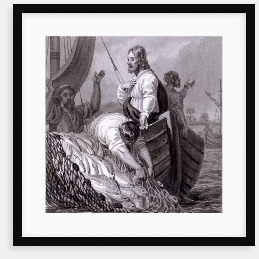 The Miraculous Draught of Fishes by Henry Corbould