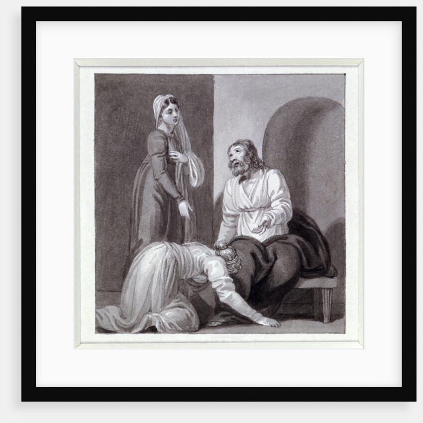 Christ with Martha and Mary by Henry Corbould