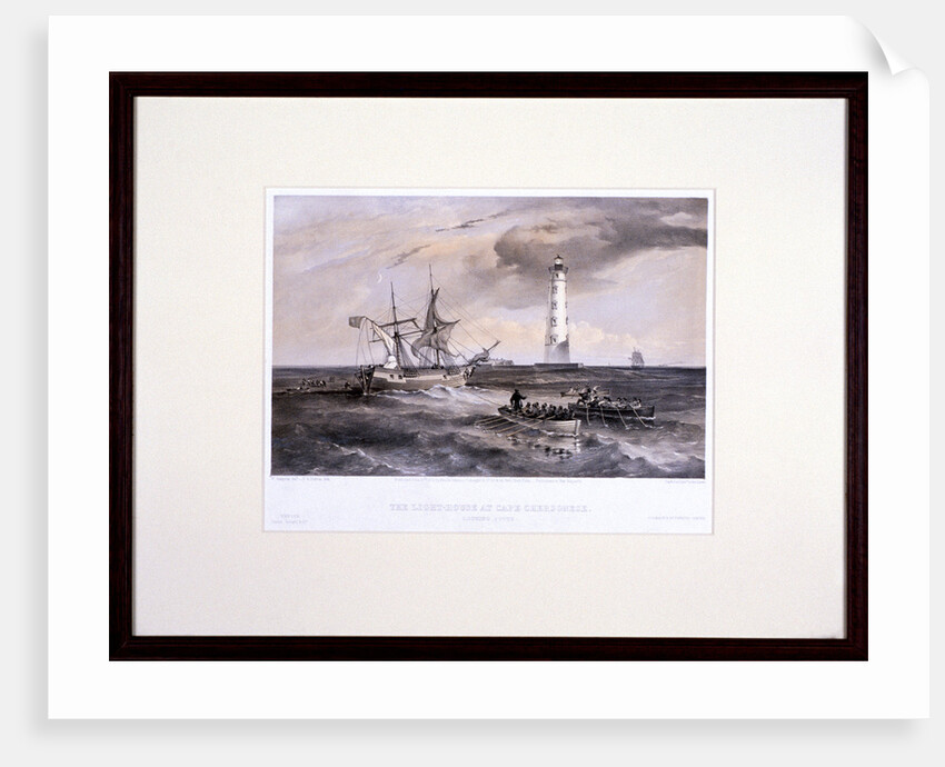 The Lighthouse at Cape Chersonese, Looking South by Thomas Goldsworth Dutton