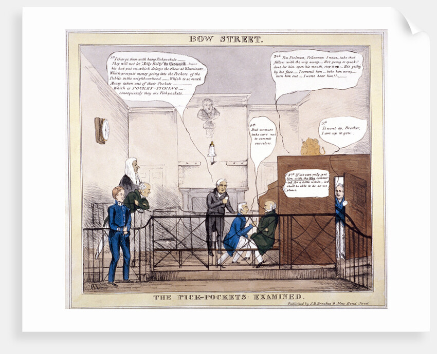 Bow Street, the pick-pockets examined by LB