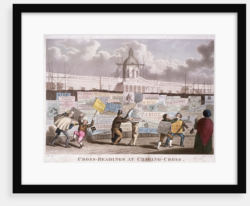 Cross-readings at Charing-Cross by IP