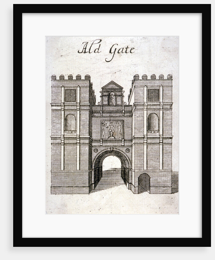 Aldgate, London, c1800(?) by Anonymous
