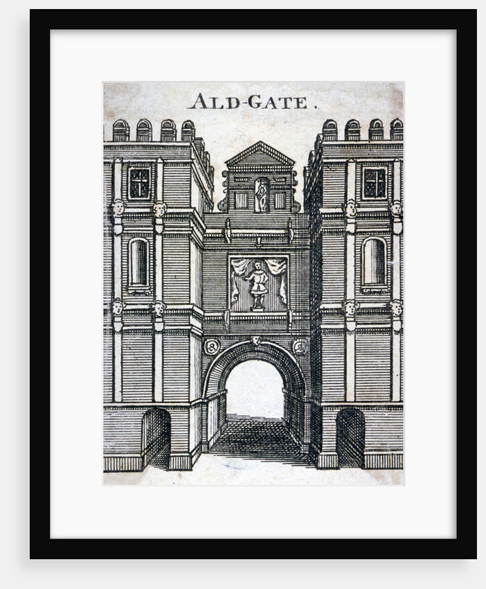 Aldgate, London, c1800(?) by Anonymous