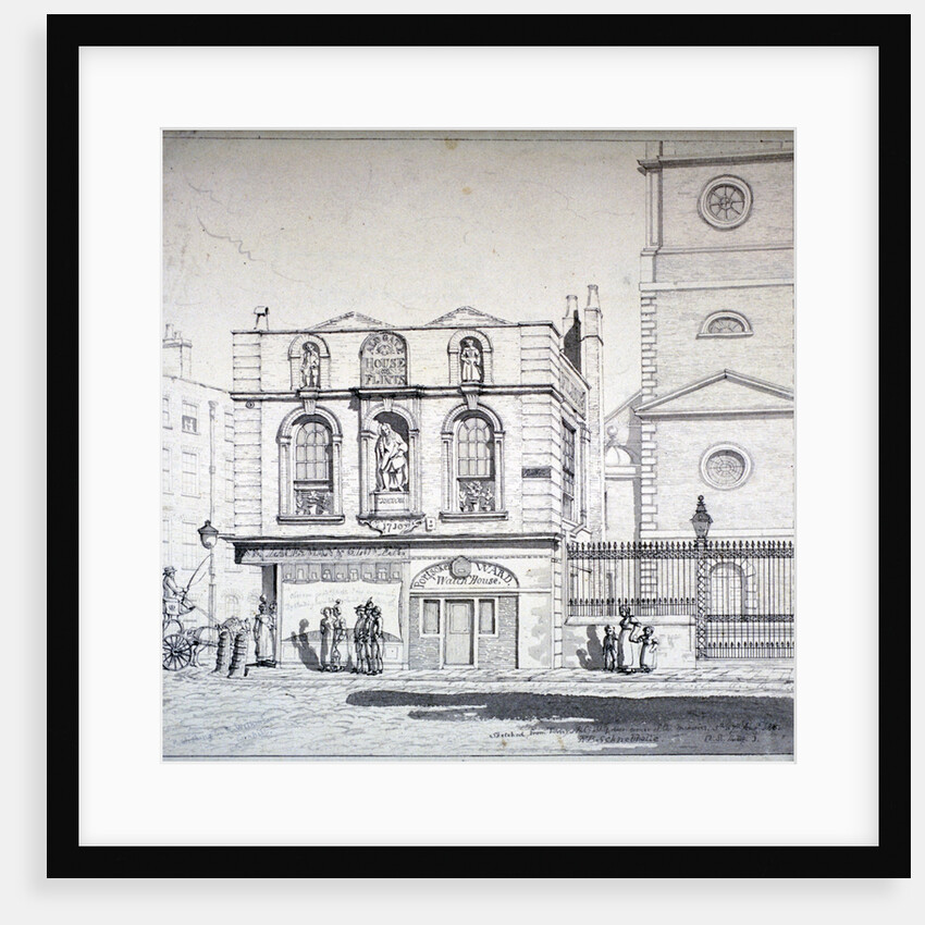 Aldgate House, Aldgate High Street, London by Robert Blemmell Schnebbelie