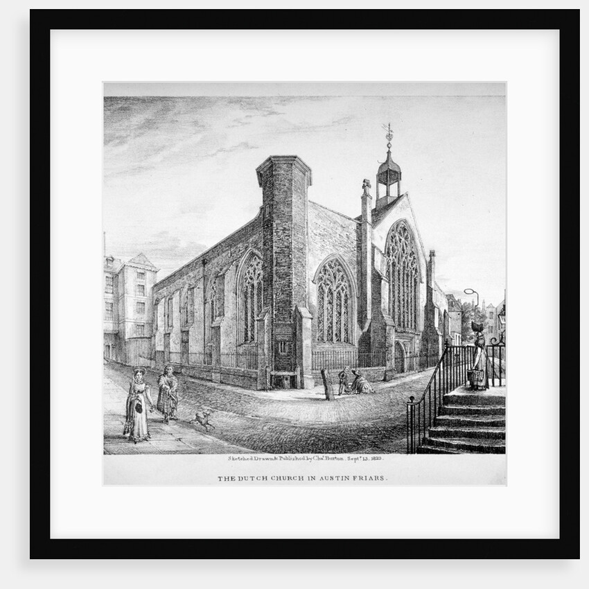 Austin Friars, City of London by Charles Burton