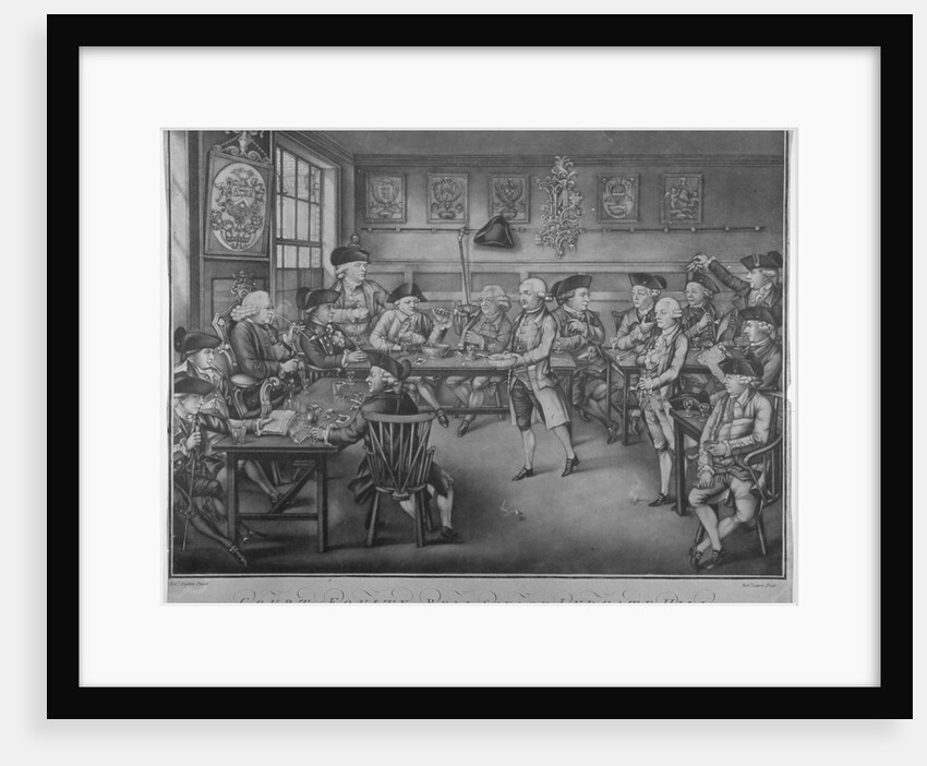 Court of Equity, Belle Sauvage Inn, Ludgate Hill, City of London by Robert Laurie