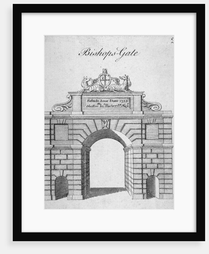 Bishopsgate, City of London by Anonymous