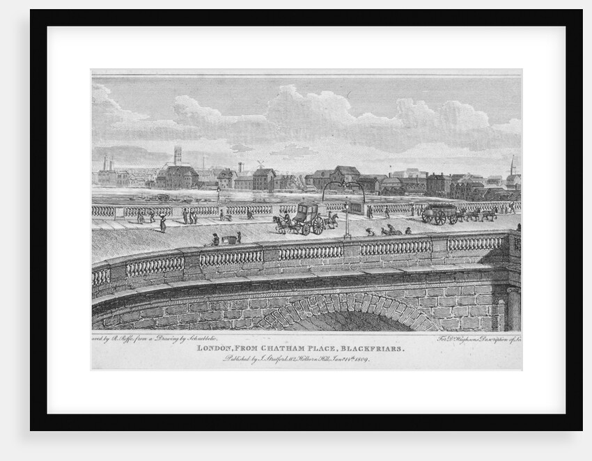 Blackfriars Bridge, London by R Roffe