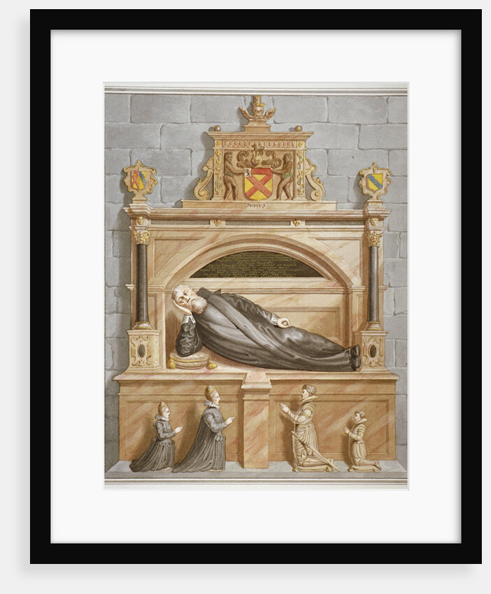 Monument to Sir Edward Bruce in Rolls Chapel, Chancery Lane, City of London by Anonymous