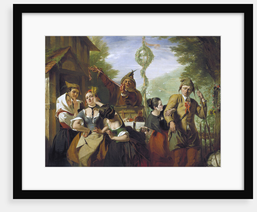 Scene from The Winter's Tale by Augustus Leopold Egg