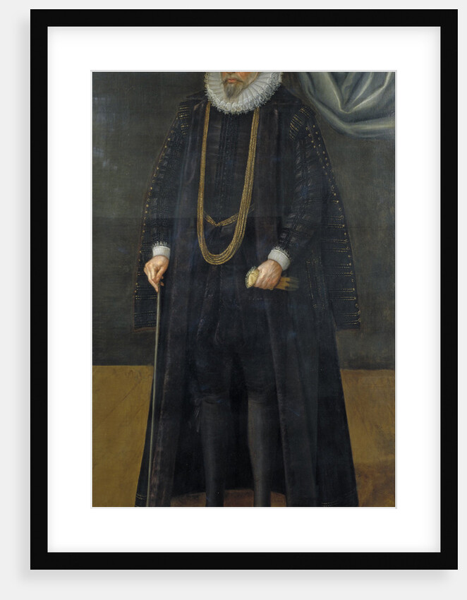 Sir John Garrard, Lord Mayor in 1601 by Daniel Mytens