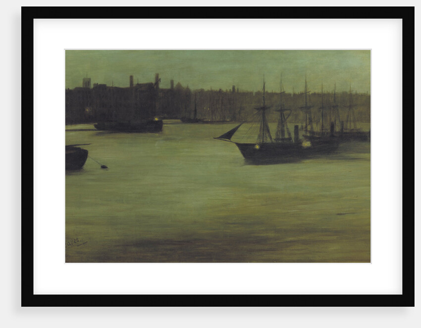 The Pool of London by Walter Greaves