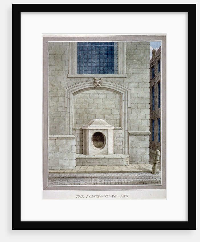 The London Stone, Cannon Street, City of London by Anonymous