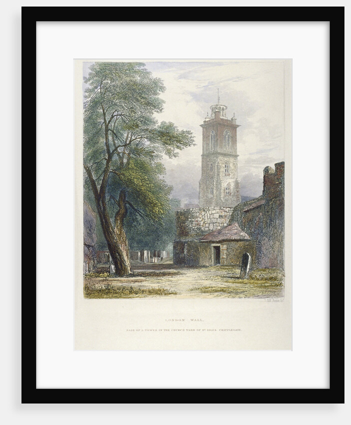 Church of St Giles without Cripplegate, City of London by John Wykeham Archer